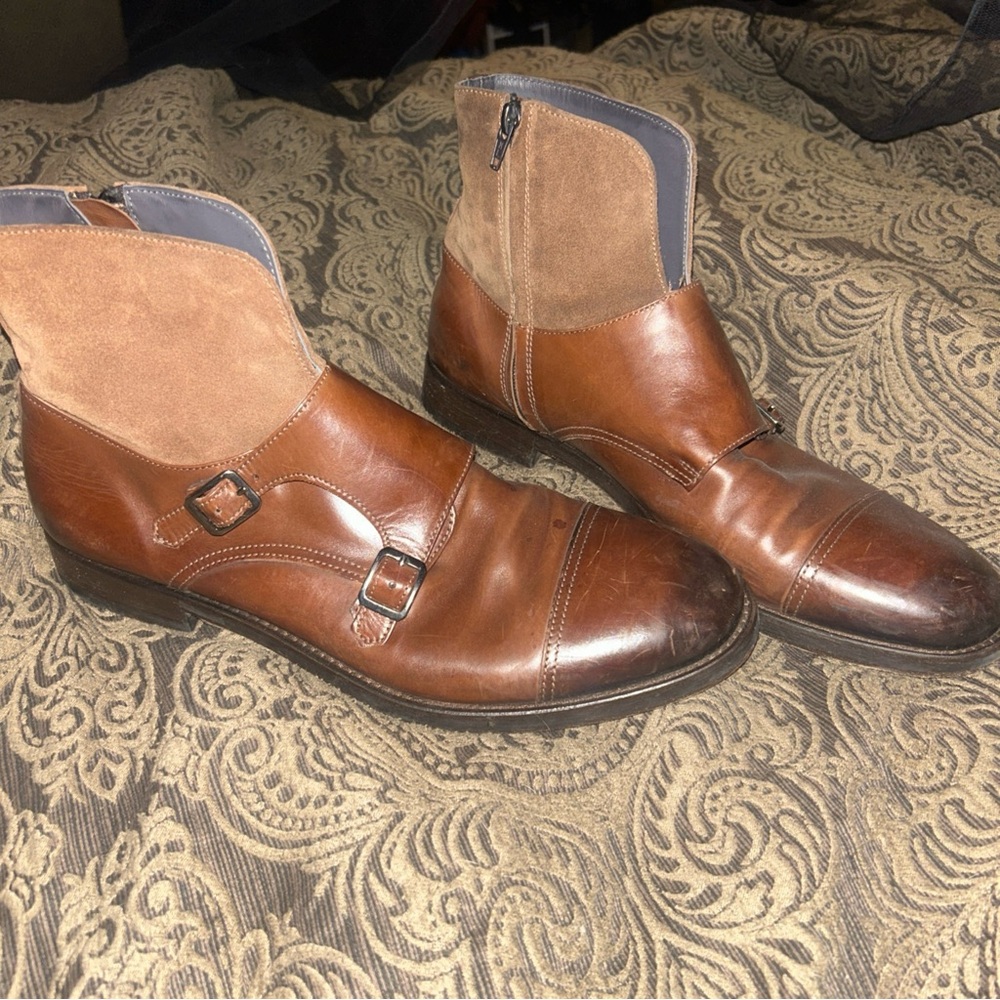 To Boot New York Adam Derrick
Double Monk Strap Mid Boot 11.5